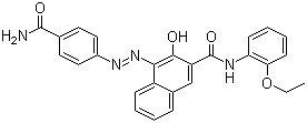 Pigment-crvena-170-molekularna struktura