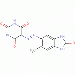 Pigment-narandžasta-64-Molekularna struktura